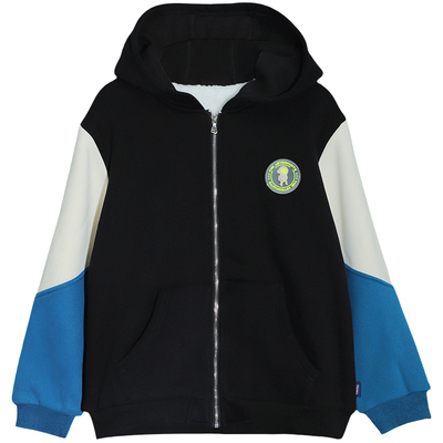 蘑菇兔胖男童加绒外套秋冬款