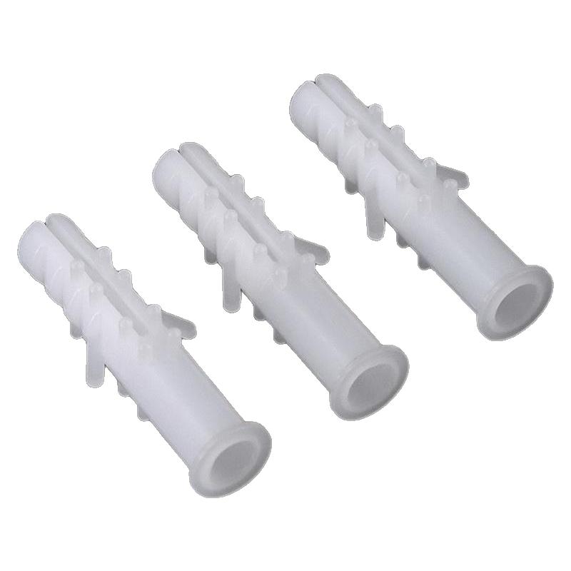 白色带刺6mm8mm塑料管膨胀胶塞