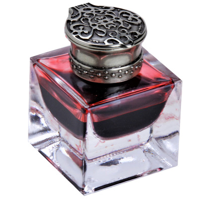 Bortoletti手工铜翻盖方形墨水瓶