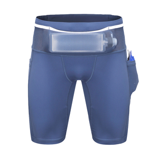 男士速干运动紧身压缩裤四分女瑜伽健身骑行马拉松跑步田径短裤子