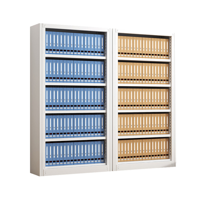 档案架文件柜办公室资料整理架铁皮档案柜密集架储物凭证收纳书架