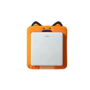 开关贴装饰墙贴边框套防脏遮丑卡通创意可爱免粘保护套插座3D立体