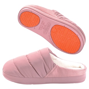 科柔真鹅绒保暖棉拖鞋厚底踩屎感加绒男女情侣居家室内舒适秋冬季