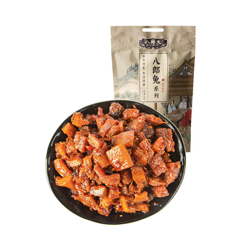 四川特色小吃自贡肉干成都特产卤