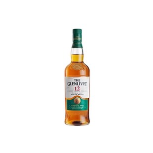 官旗正品 glenlivet格兰威特12年陈酿单一麦芽苏格兰威士忌700ml