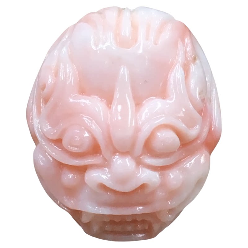ENIMOL天然红珊瑚瑞兽雕刻挂件