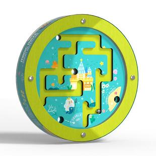 mideer弥鹿双面平衡滚珠掌上迷宫走珠游戏儿童益智思维训练玩具