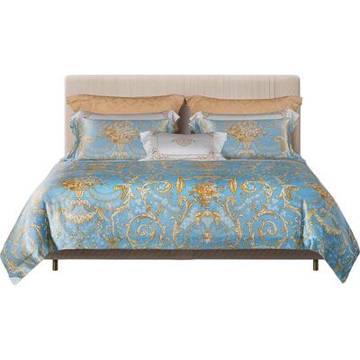 高端卧室｜天然真丝欧式四件套