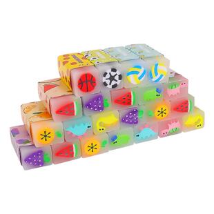 儿童玩具款创意夹心橡皮擦可爱卡通橡皮可切水果儿童小学生专用可擦干净2B像皮擦幼儿园像皮萝卜刀奖品礼物