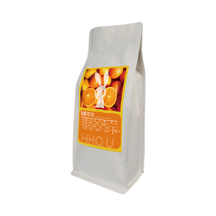 WHO.U忽悠 水洗深度烘焙浓缩意式拼配咖啡豆454g手冲坚果风味