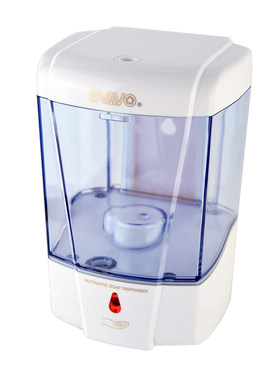 瑞沃免打孔自动感应洗手器皂液器