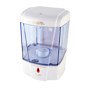 瑞沃酒店厨房挂壁式电动皂液器家用自动感应给皂器卫生间洗手器