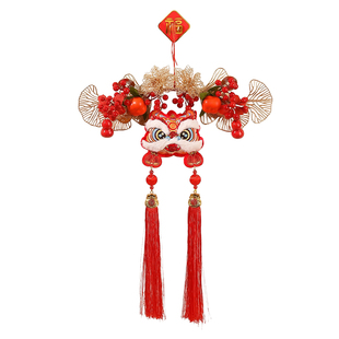 2026马年新年装饰花环挂饰春节过年客厅喜庆门墙面挂饰场景布置品