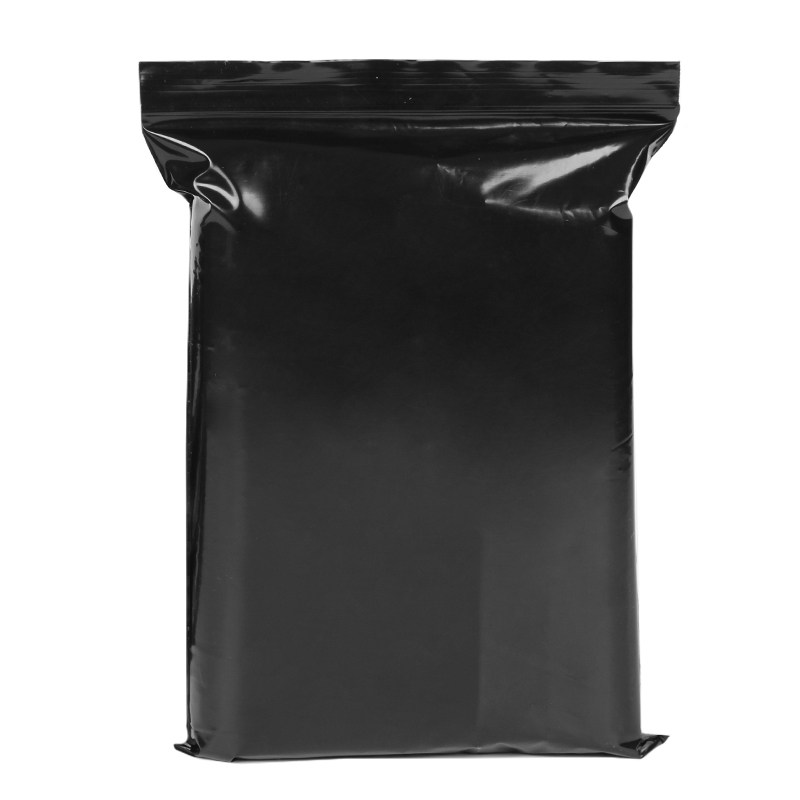 大号黑色加厚PE夹链自封袋不透光服装包装密封袋批发30*40CM13丝