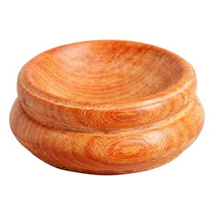 红檀木天然葫芦摆件底座核桃水晶球观赏石蛋雕凹底座文玩工艺品托