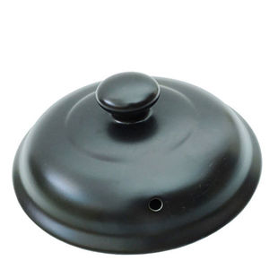 康舒砂锅盖子单盖陶瓷熬药罐煎药壶配件彩色单盖子陶瓷橙黄粉红色