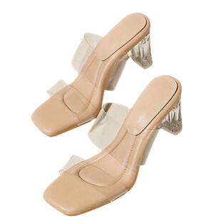 踩屎感凉鞋女款夏季凉拖超软底2026新款外穿透明鞋子水晶跟高跟鞋