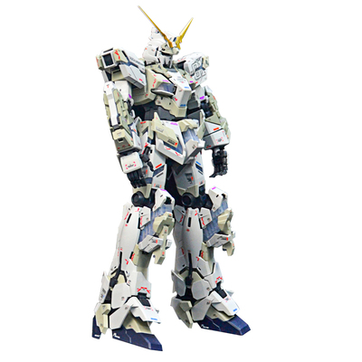 万代三盾觉醒版独角兽高达模型
