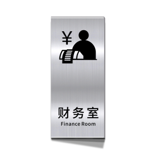 不锈钢洗手间标识牌男女卫生间请节约用水温馨导向方向箭头提示标牌公共厕所WC小心地滑金属警示标示门牌定制