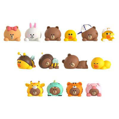 潮九玩五可爱汽车中控台车载摆件