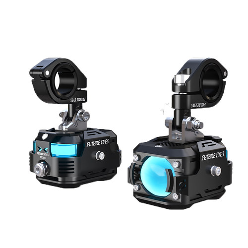 未来之眼F150PRO适用升仕150X摩托车射灯辅助灯强光超亮大灯爆闪