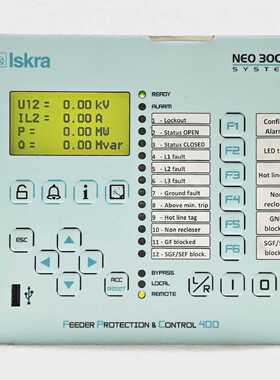 ISKRA NEO 3000 SYSTEM FPC400 FEEDER PROTECTION AND CONTROL F