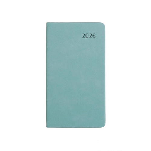 2026年月计划本日式手帐商务办公小本子A6便携记事本48K笔记本薄款日历本小号日程本工作小秘书清新效率手册