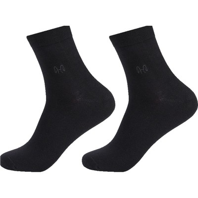 男士纯棉中筒袜子恒源祥防臭吸汗