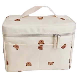 ins韩风适用stokke YOYO2/3小熊保温包婴儿推车收纳包妈咪包便携