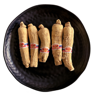 西洋参段整枝洋参根长白山正品中药材粒头泡水整根非加拿大花旗参