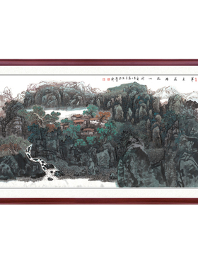 新中式客厅装饰画寸草轩