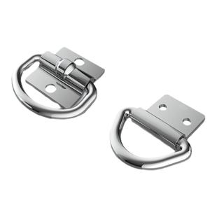 绑扎环地板钩集装箱卧环D型扣环拉绳勾固定连接小拉手拉扣拉环扣