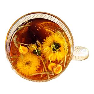 卡贝农 胖大海罗汉果茶菊 花金银 花橘皮 甘草 冰 糖 袋 装组合茶