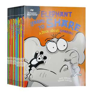 英文原版 Behaviour Matters 14 Ziplock 品行绘本14册合集 儿童英语绘本故事读物 品行管理 情商培养 早教启蒙 英文版进口英语书