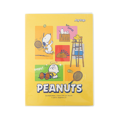 悦木史努比胶套本A5横线内页