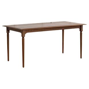 出乎生活罗曼餐桌全实木长桌中古风大板桌长方形餐厅桌子椅子组合