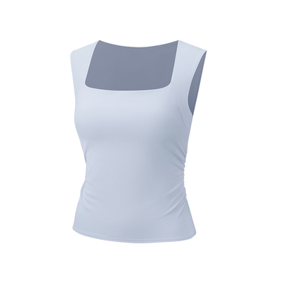 Nulu™ 女士方领收褶背心丨lululemon丨LW1FL4S
