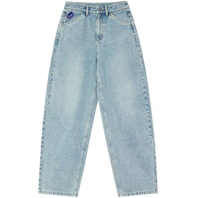 ToyzY2026春季新款棉质水洗高腰牛仔裤阔腿女裤香蕉裤ZC36120690