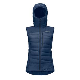 NORRONA falketind Down750 女子 冬季登山徒步 保暖羽绒背心马甲