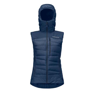 NORRONA falketind Down750 女子 冬季登山徒步 保暖羽绒背心马甲