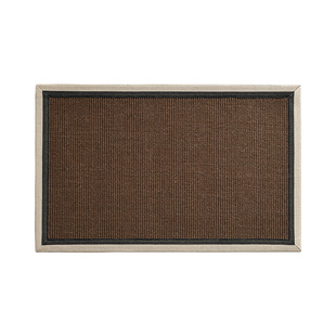 天然真剑麻地垫入户过道玄关客厅卧室现代简约百搭原木风防滑地毯