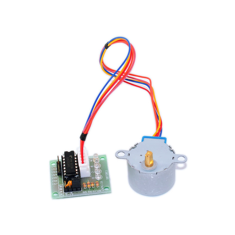 5V减速步进电机+ULN2003驱动板套装5线4相28BYJ-48 适用于arduino