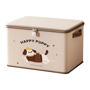 衣服收纳箱大容量超大家用衣柜装衣物被子储物箱子带锁玩具整理箱