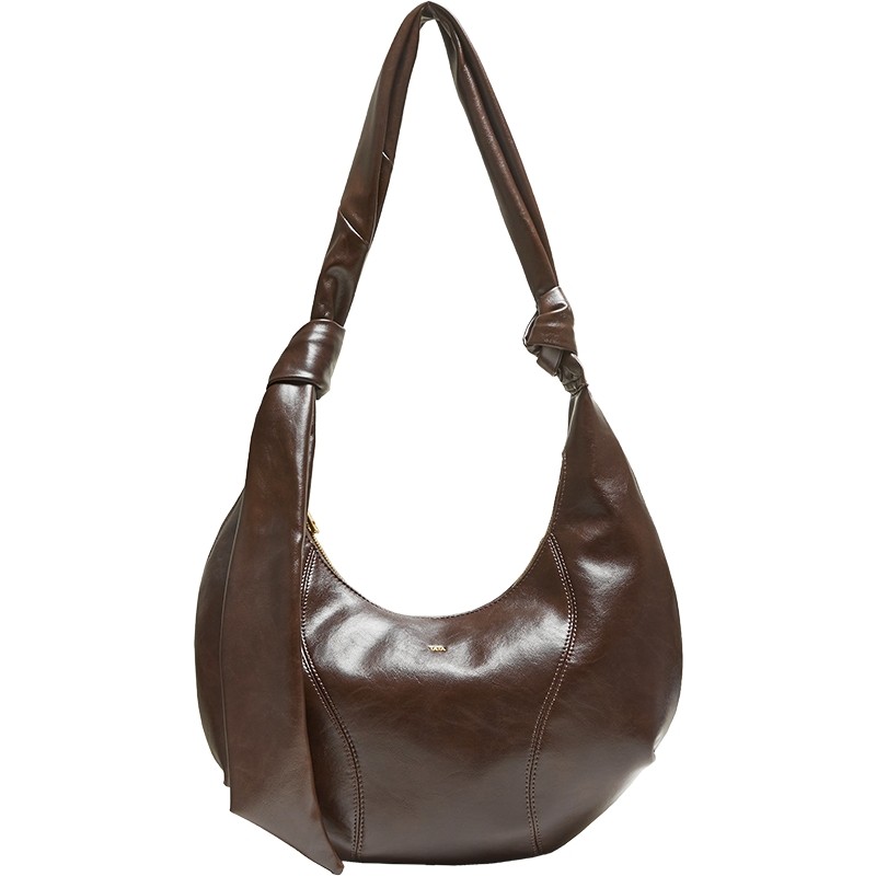 TATA他她月牙hobo包冬季轻奢质感腋下包高级感新款包包X3505CX5