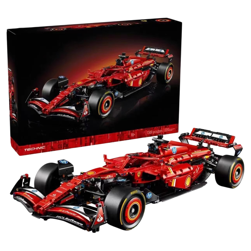 2025新款机械组拉法方程式F1跑车积木模型益智拼装玩具男女孩礼物