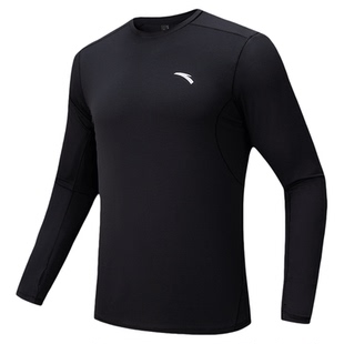 超级安踏速干长T | 男运动长袖T恤2026春跑步上衣内搭152617403U