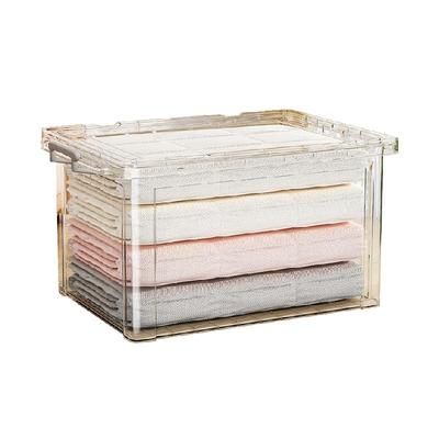 优勤大容量透明家用收纳箱