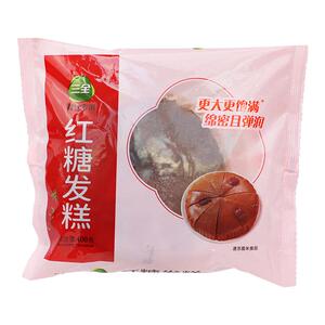 三全红糖发糕传统糕点米糕400g*5袋儿童营养早餐冷冻半成品蒸糕