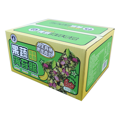 青岛果蔬海苔脆芝麻坚果非油炸