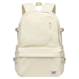 Lee书包女初中高中双肩包大学生背包男大容量户外轻便休闲电脑包